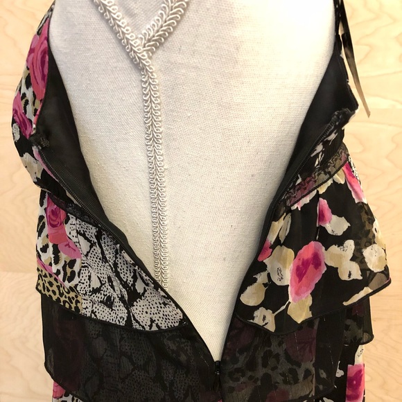 NWT Express Floral Tiered Layer Top - Picture 7 of 8